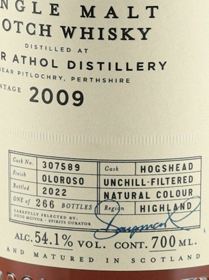 BB&R Blair Athol 13 Year Old 2009