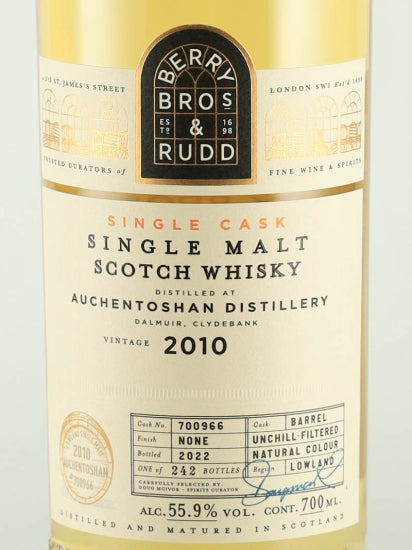 BB&R Auchentoshan 12 Year Old 2010