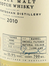 Load image into Gallery viewer, BB&amp;R Auchentoshan 12 Year Old 2010