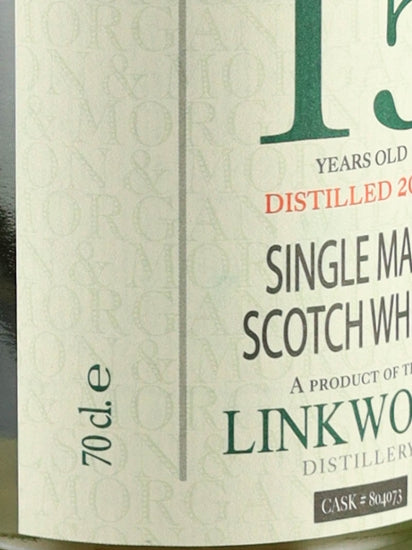 Wilson & Morgan Linkwood 15 Year Old 2007 54.6% - image 4