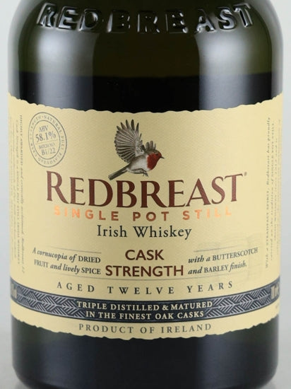Redbreast 12 Year Old Cask Strength Batch 22