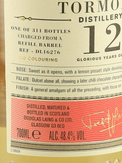 Old Particular Tomore 12 Year Old 2010