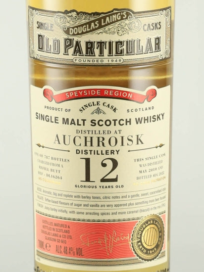 Old Particular Auchroisk 12 Year Old 2010