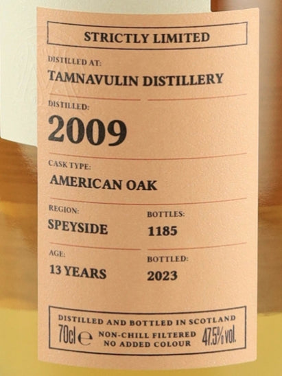 Carn Mor Strictly Limited Tamnavulin 13 Year Old 2009