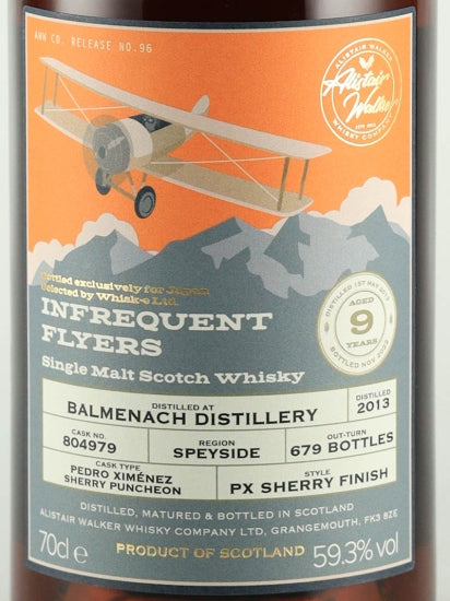 Infrequent Flyer Balmenach 9 Year Old 2013