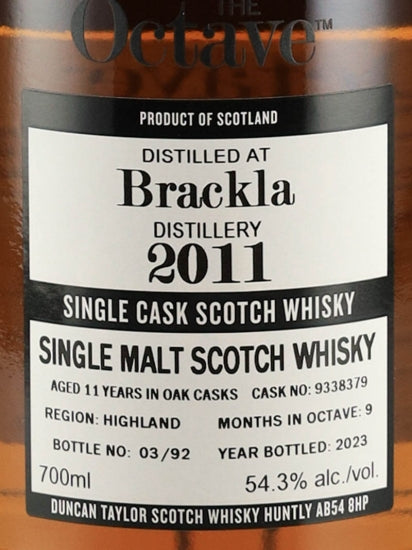 Duncan Taylor Octave Royal Brackla 11 Year Old 2011