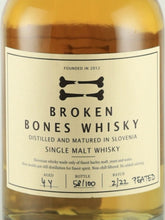 Load image into Gallery viewer, Broken Bones Peated Single Malt Whisky