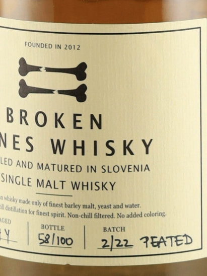 Broken Bones Peated Single Malt Whisky