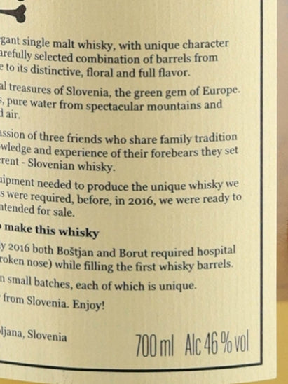 Broken Bones Peated Single Malt Whisky