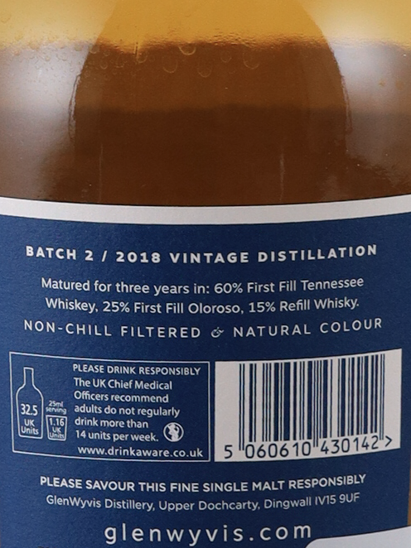 Glenwyvis Batch 2 2018 Vintage