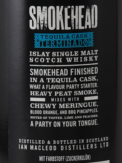Smokehead Tequila Cask Terminado