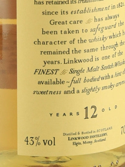 Linkwood 12 Years 2022 Release Lot 2124