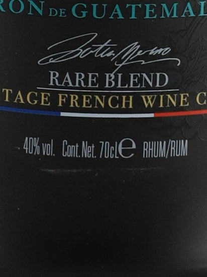 Ron Botran Vintage French Wine Cask