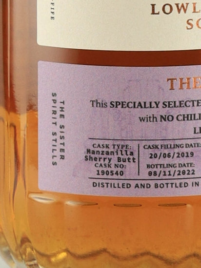 Lindores Single Malt 2019 Manzanilla Sherry Butt