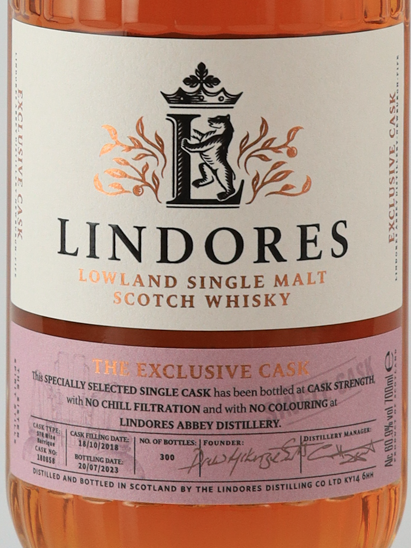 Lindores Single Malt Japan Exclusive STR Cask