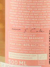 Load image into Gallery viewer, Stockholm Branneli Pink Gin