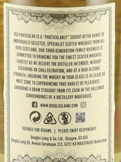 Old Particular Benrinnes 15 Year Old 2006