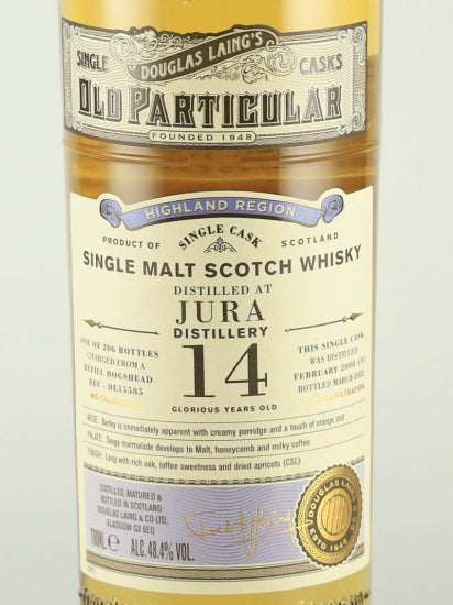 Old Particular Jura 14 Year Old 2008