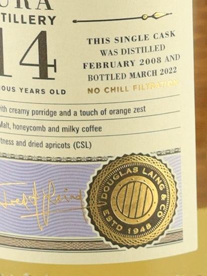 Old Particular Jura 14 Year Old 2008