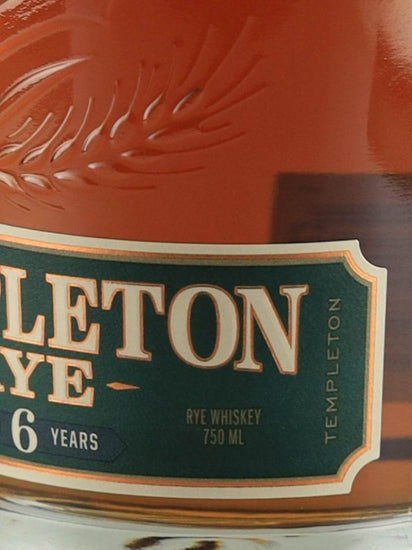 Templeton Rye 6 Year Old