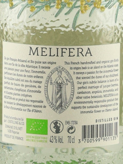 Meliffra Organic Gin
