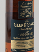 Load image into Gallery viewer, Glendronach Cask Strength Batch 12