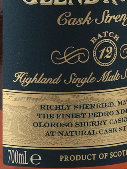 Glendronach Cask Strength Batch 12