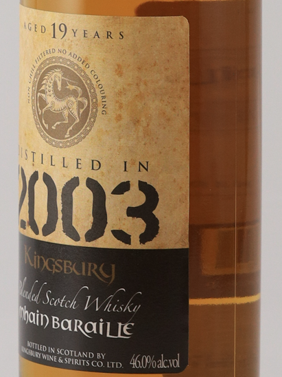 Kingsbury Gold Main Baraille 19 Year Old 2003
