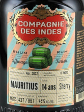 Load image into Gallery viewer, Compagnie des Indes Mauritius 14 Year Old