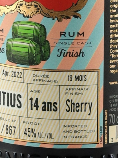 Compagnie des Indes Mauritius 14 Year Old