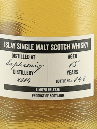 Character of Islay Laphroaig 15 Year Old 2004