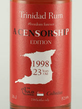 Load image into Gallery viewer, Old Alliance Caroni 23 Year Old 1998