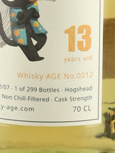 Load image into Gallery viewer, Whisky Age Bosscat Craigellachie 13 Year Old 2009