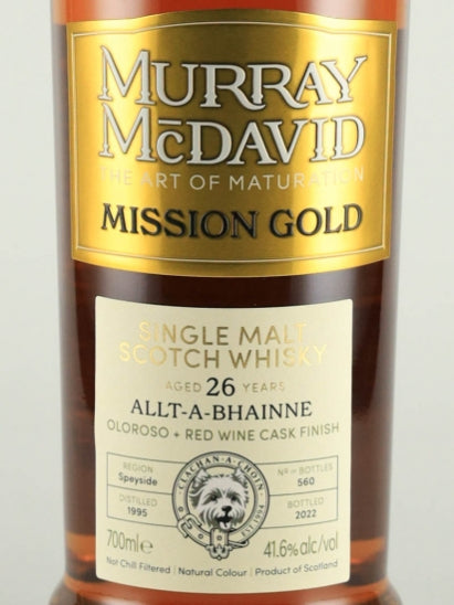 Murray McDavid Allt-A-Bhainne 26 Year Old 1995