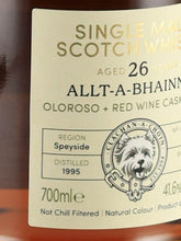 Load image into Gallery viewer, Murray McDavid Allt-A-Bhainne 26 Year Old 1995