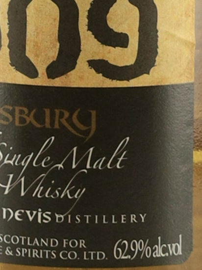 Kingsbury Gold Ben Nevis 12 Year Old 2009