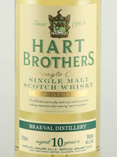 Load image into Gallery viewer, Hart Brothers Finest Collection Braeval 10 Year Old 2013