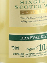 Load image into Gallery viewer, Hart Brothers Finest Collection Braeval 10 Year Old 2013