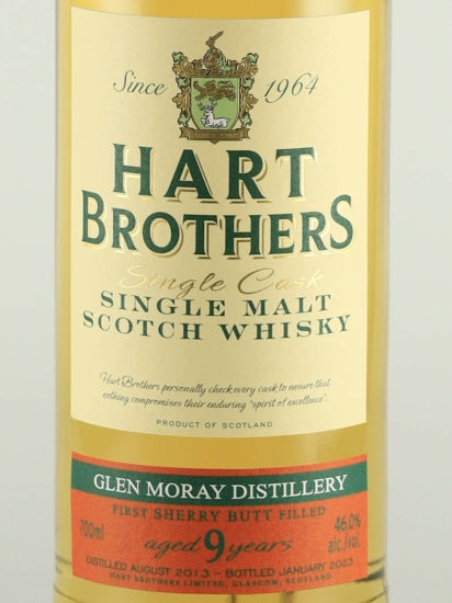 Hart Brothers Finest Collection Glenmorangie 9 Year Old 2013