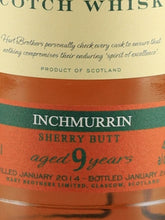 Load image into Gallery viewer, Hart Brothers Finest Collection Inchmurrin 9 Year Old 2014