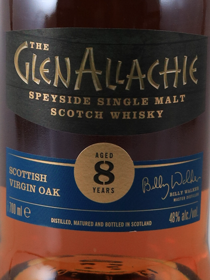 Glenallachie 8 Year Old Scottish Virgin Oak Finish