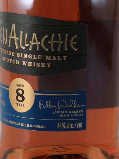 Glenallachie 8 Year Old Scottish Virgin Oak Finish