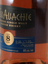 Load image into Gallery viewer, Glenallachie 8 Year Old Scottish Virgin Oak Finish
