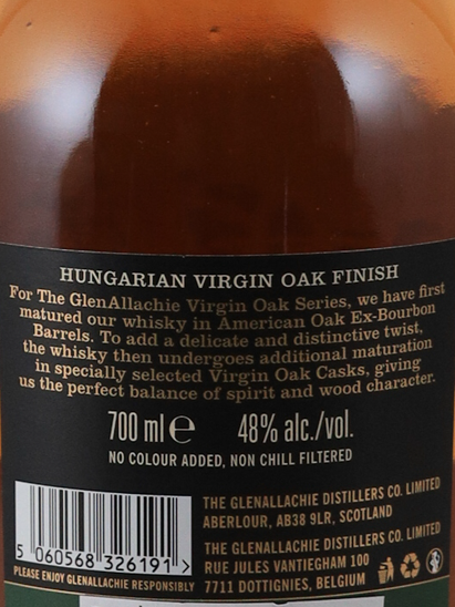 Glenallachie 7 Year Old Hungarian Virgin Oak Finish