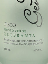 Load image into Gallery viewer, Pisco Most Verde Quebranta