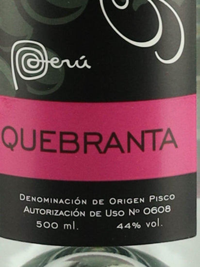 Pisco Quebranta