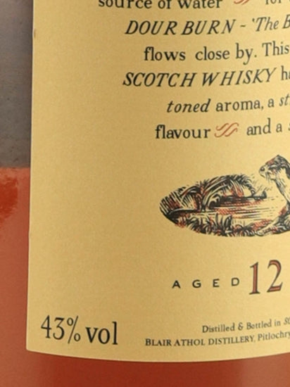Blair Athol 12 Year Old 2021 Release Lot 1054