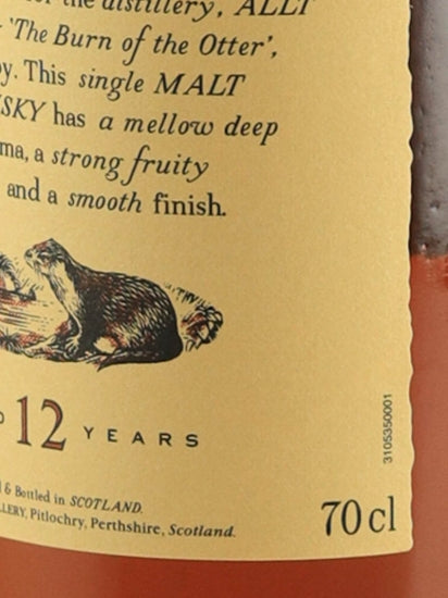 Blair Athol 12 Year Old 2021 Release Lot 1054