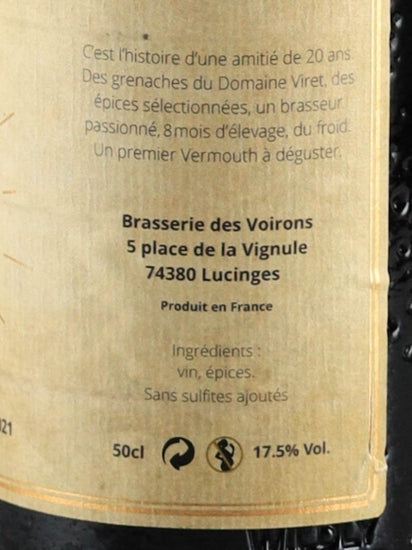 La Brasserie de Devoir Vermouth