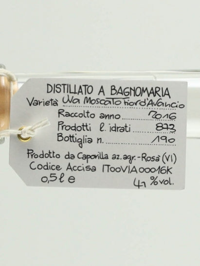 Capovilla Fruit Brandy Grape 2016
